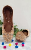 Wedding Wear Embroidered 3 Punjabi Jutti
